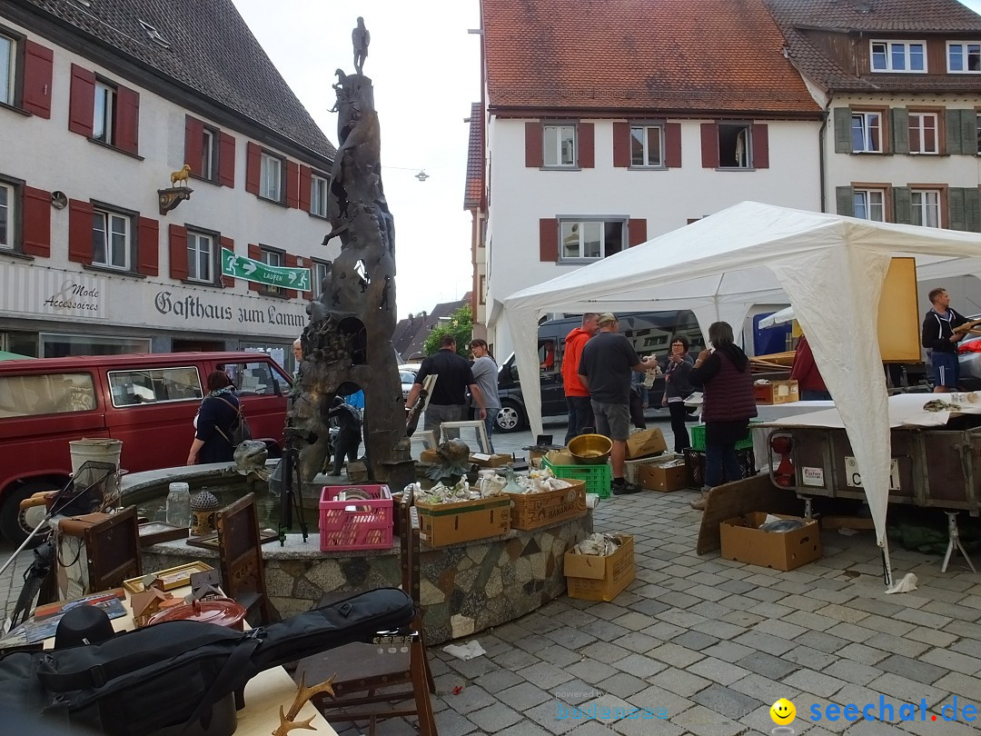 Flohmarkt in Riedlingen am Bodensee, 19.05.2018