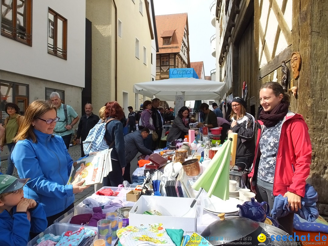 Flohmarkt in Riedlingen am Bodensee, 19.05.2018