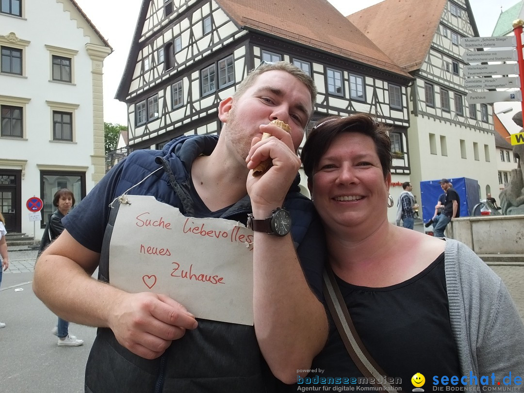 Flohmarkt in Riedlingen am Bodensee, 19.05.2018