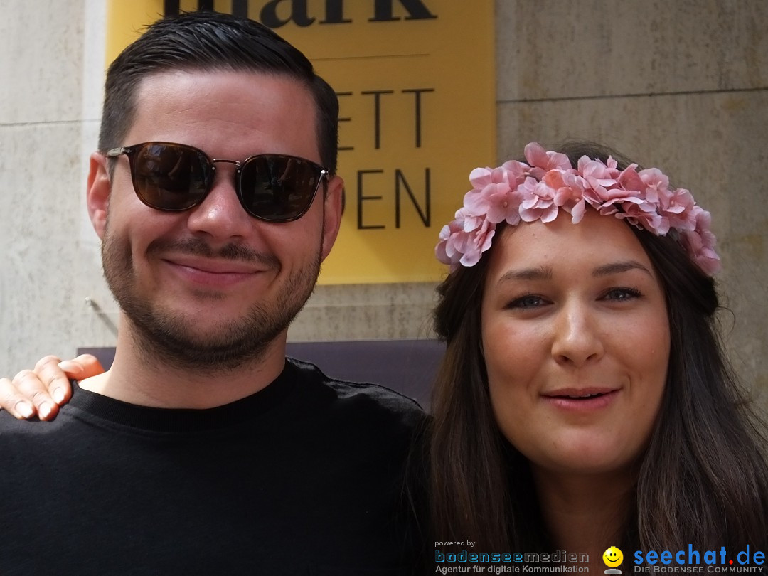 Flohmarkt in Riedlingen am Bodensee, 19.05.2018