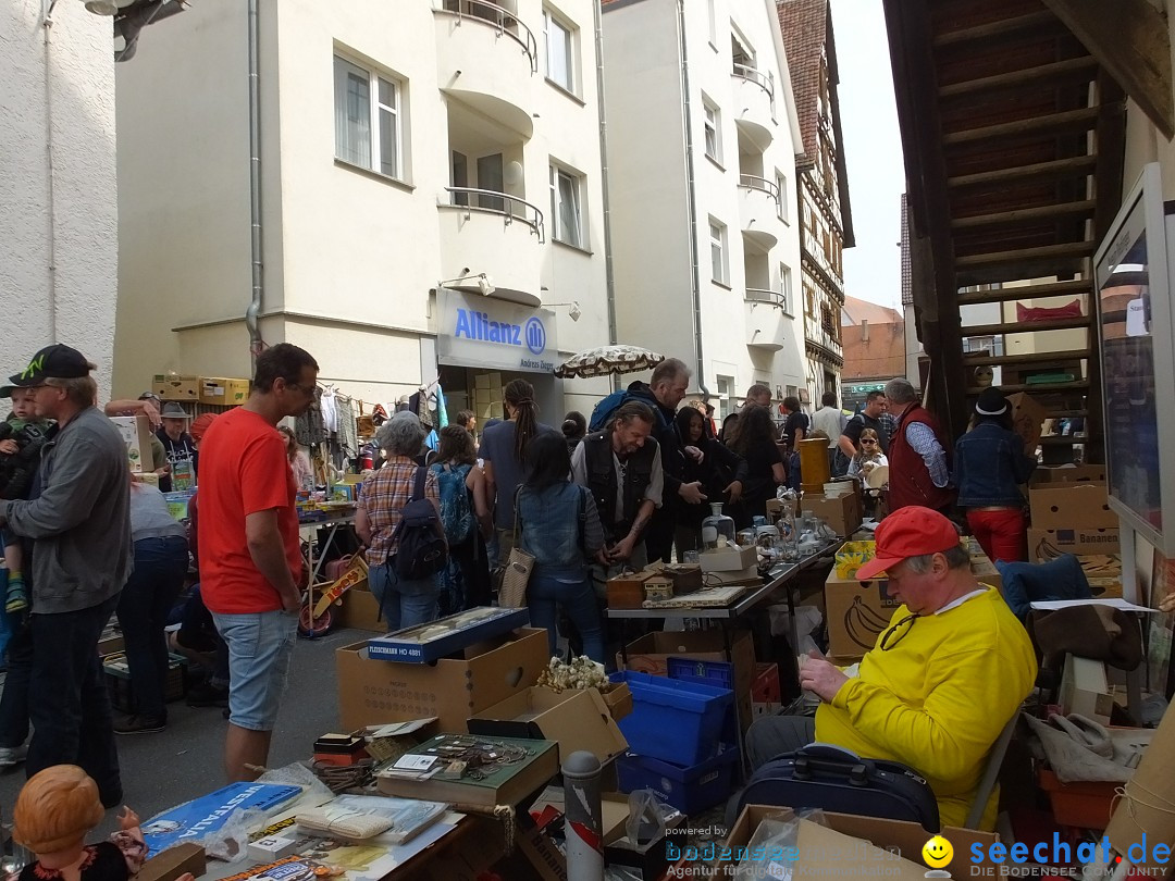 Flohmarkt in Riedlingen am Bodensee, 19.05.2018