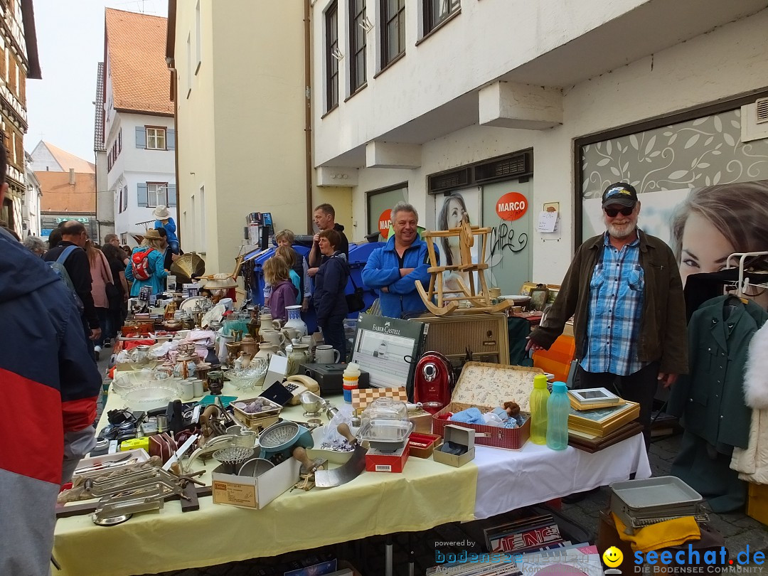 Flohmarkt in Riedlingen am Bodensee, 19.05.2018