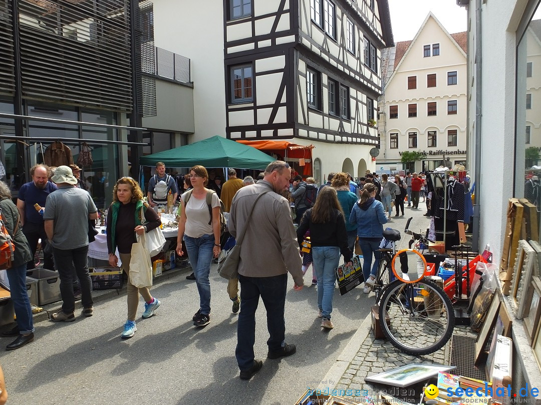 Flohmarkt in Riedlingen am Bodensee, 19.05.2018