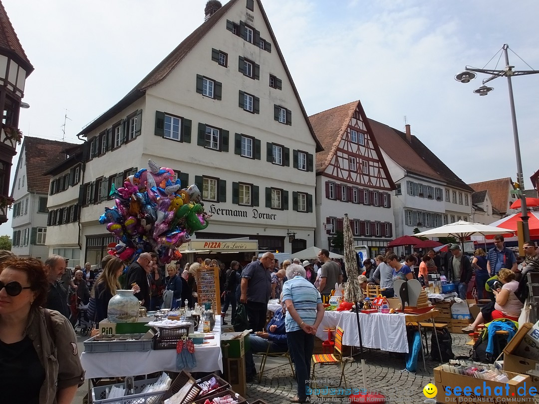 Flohmarkt in Riedlingen am Bodensee, 19.05.2018