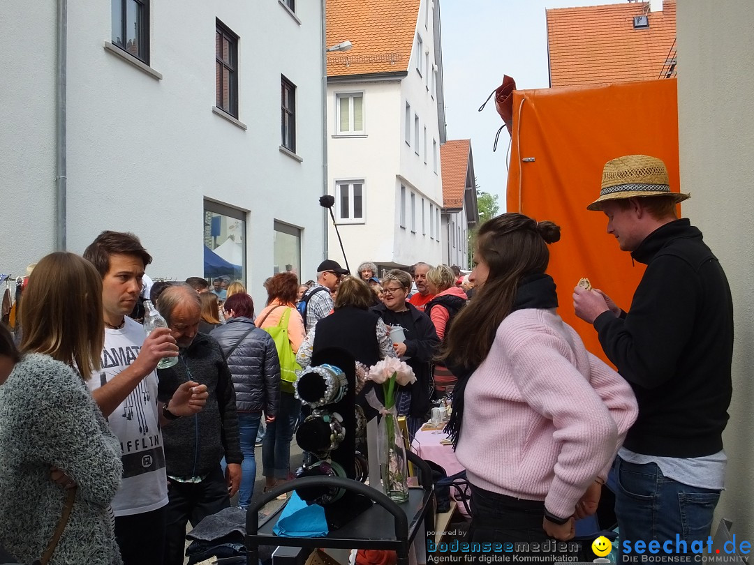 Flohmarkt in Riedlingen am Bodensee, 19.05.2018