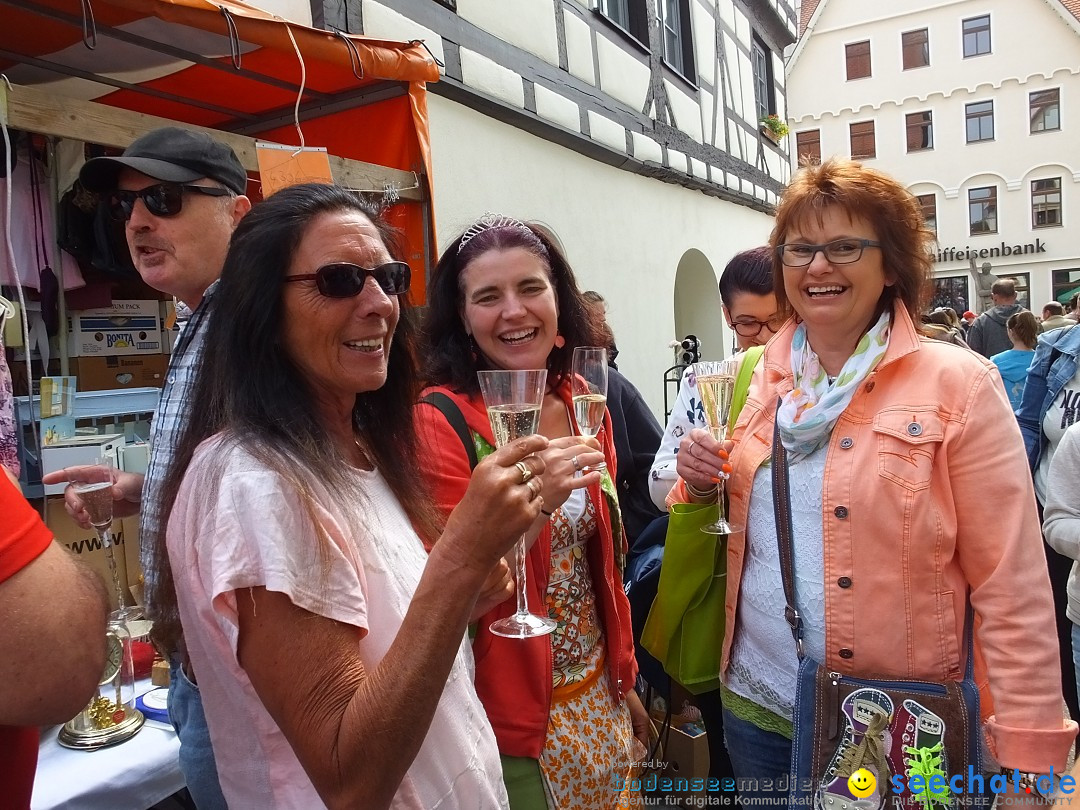 Flohmarkt in Riedlingen am Bodensee, 19.05.2018