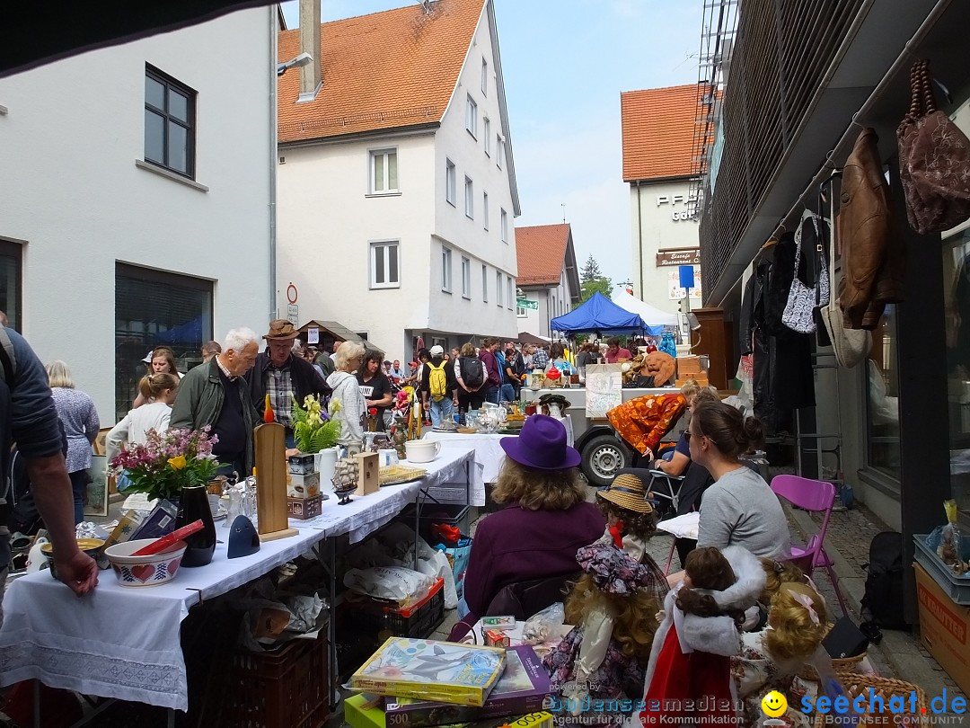 Flohmarkt in Riedlingen am Bodensee, 19.05.2018