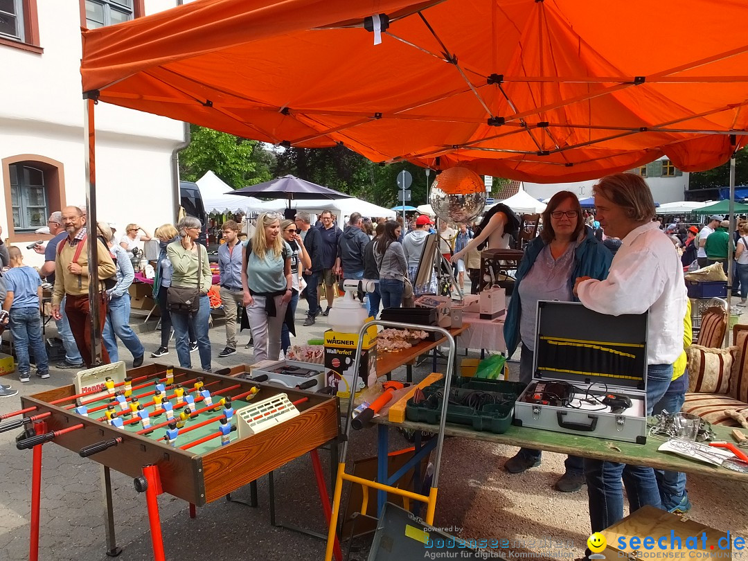 Flohmarkt in Riedlingen am Bodensee, 19.05.2018