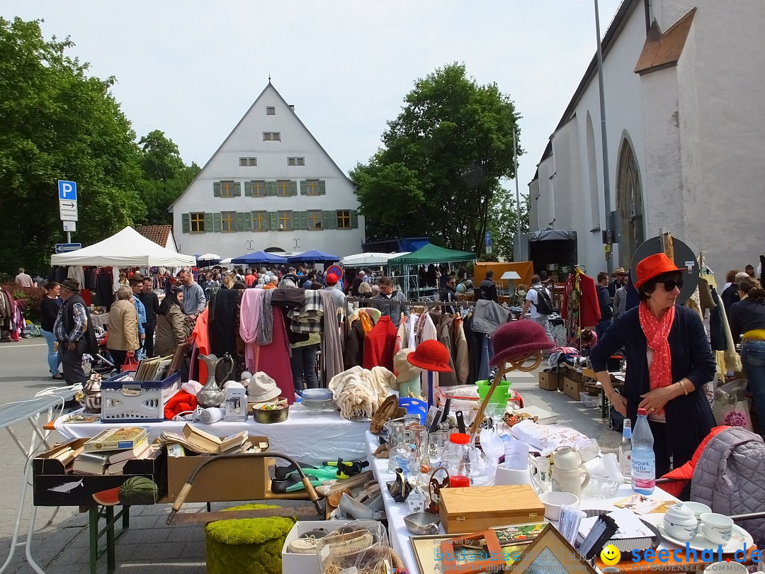 Flohmarkt in Riedlingen am Bodensee, 19.05.2018