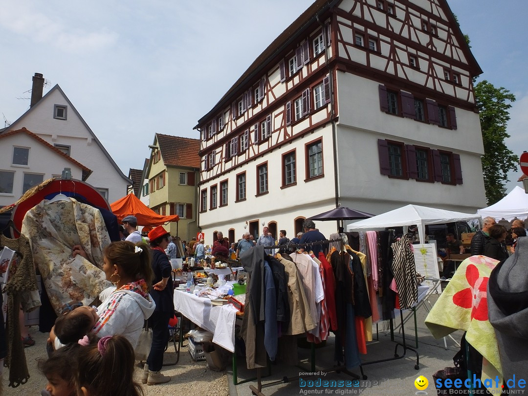 Flohmarkt in Riedlingen am Bodensee, 19.05.2018