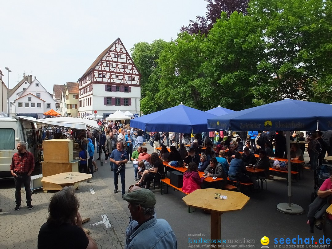 Flohmarkt in Riedlingen am Bodensee, 19.05.2018