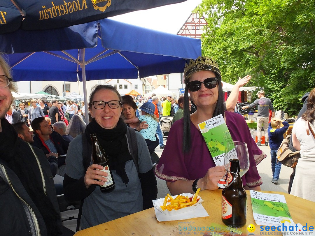 Flohmarkt in Riedlingen am Bodensee, 19.05.2018