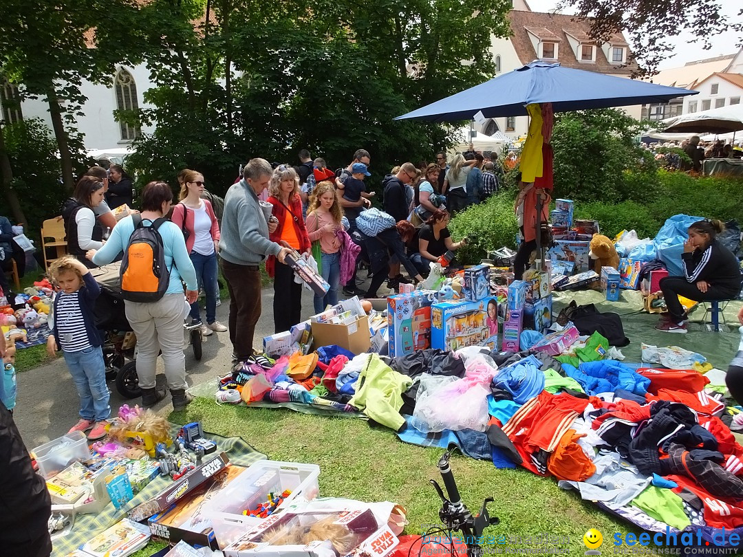 Flohmarkt in Riedlingen am Bodensee, 19.05.2018