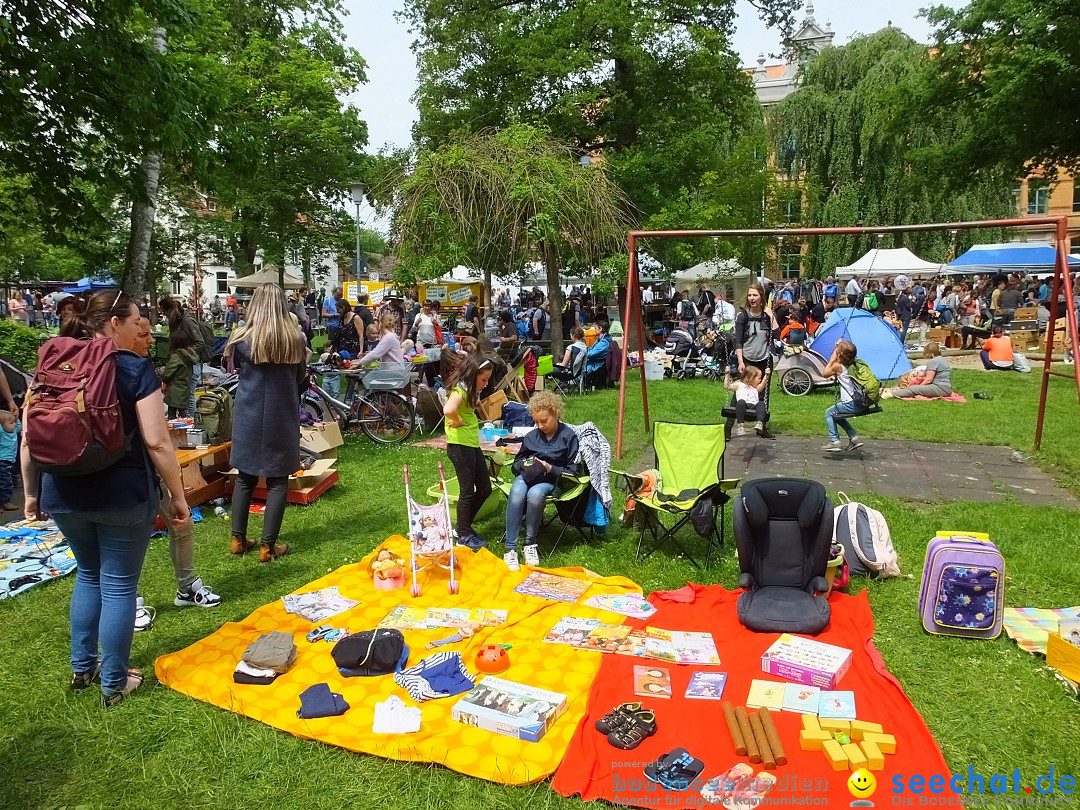 Flohmarkt in Riedlingen am Bodensee, 19.05.2018