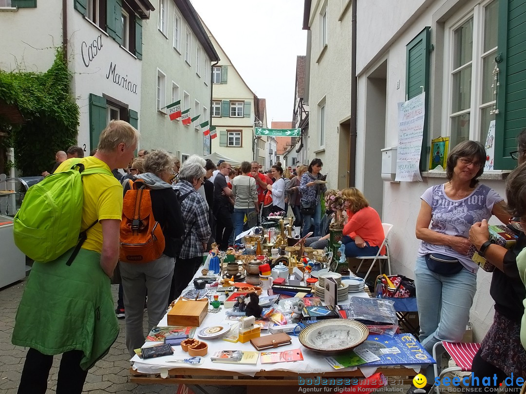 Flohmarkt in Riedlingen am Bodensee, 19.05.2018