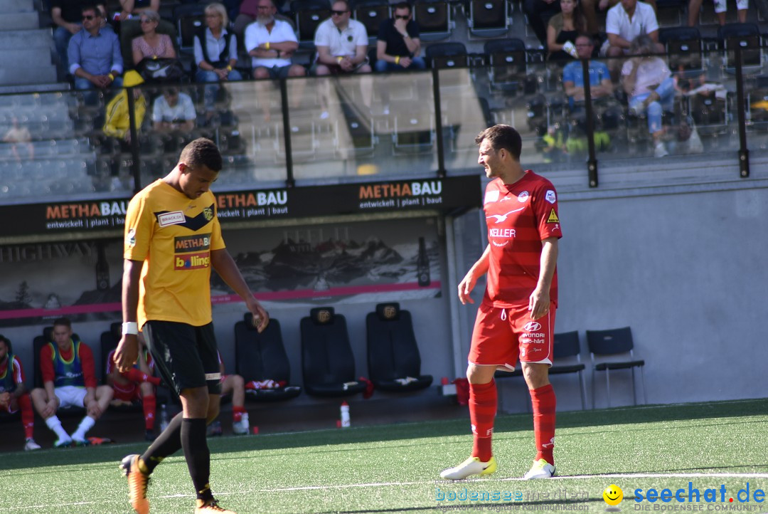 Fussball: FC Schaffhausen vs FC Winterthur - Schweiz, 21.05.2018