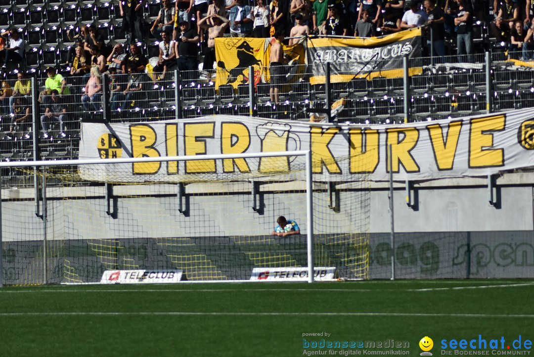 Fussball: FC Schaffhausen vs FC Winterthur - Schweiz, 21.05.2018