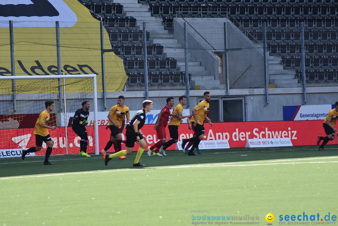 Fussball: FC Schaffhausen vs FC Winterthur - Schweiz, 21.05.2018