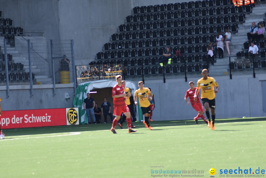 Fussball: FC Schaffhausen vs FC Winterthur - Schweiz, 21.05.2018