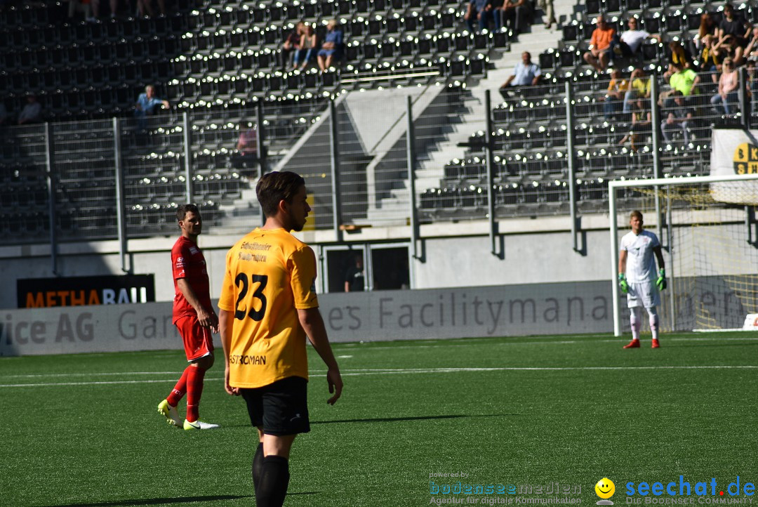 Fussball: FC Schaffhausen vs FC Winterthur - Schweiz, 21.05.2018