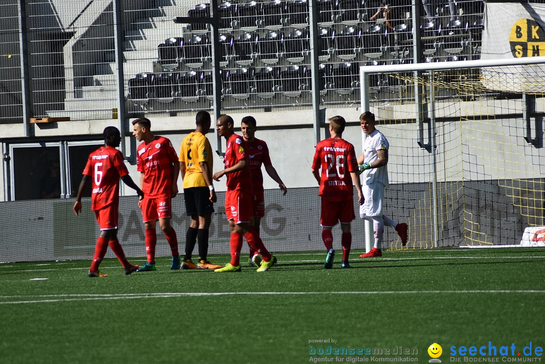 Fussball: FC Schaffhausen vs FC Winterthur - Schweiz, 21.05.2018