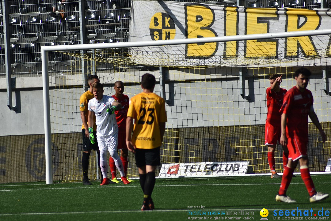 Fussball: FC Schaffhausen vs FC Winterthur - Schweiz, 21.05.2018