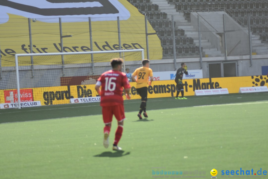 Fussball: FC Schaffhausen vs FC Winterthur - Schweiz, 21.05.2018