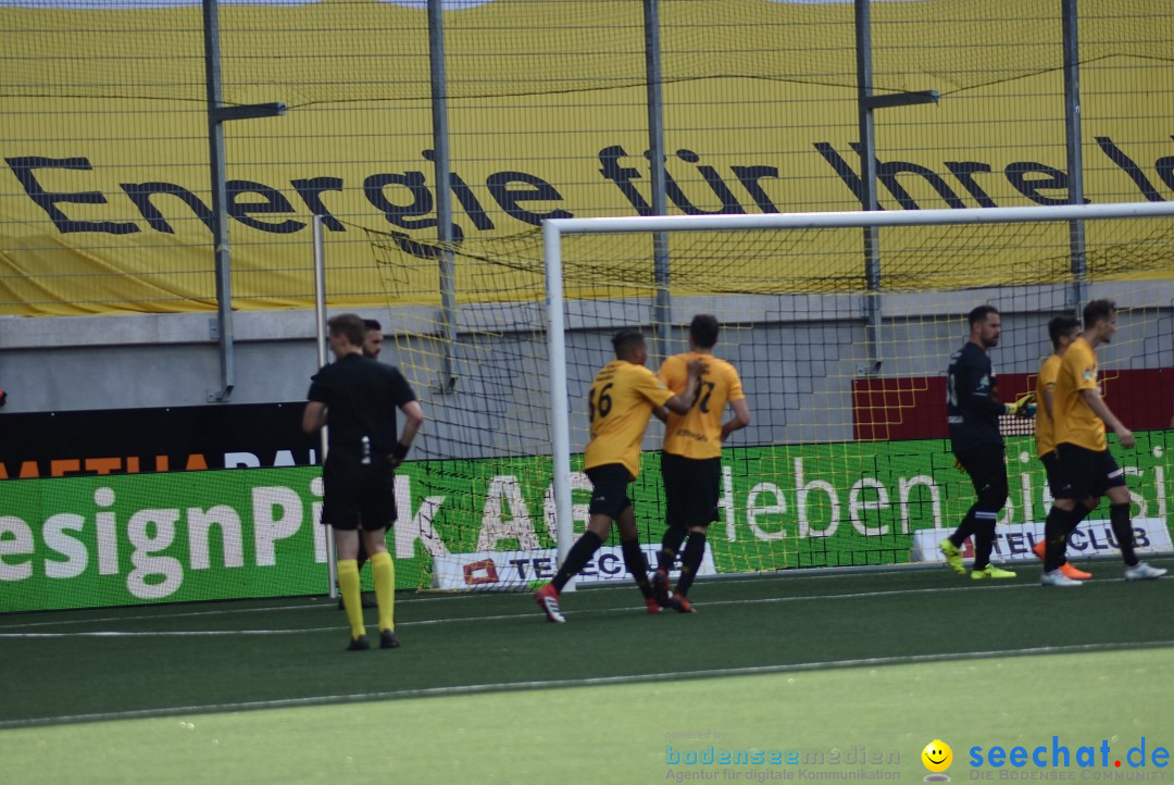 Fussball: FC Schaffhausen vs FC Winterthur - Schweiz, 21.05.2018