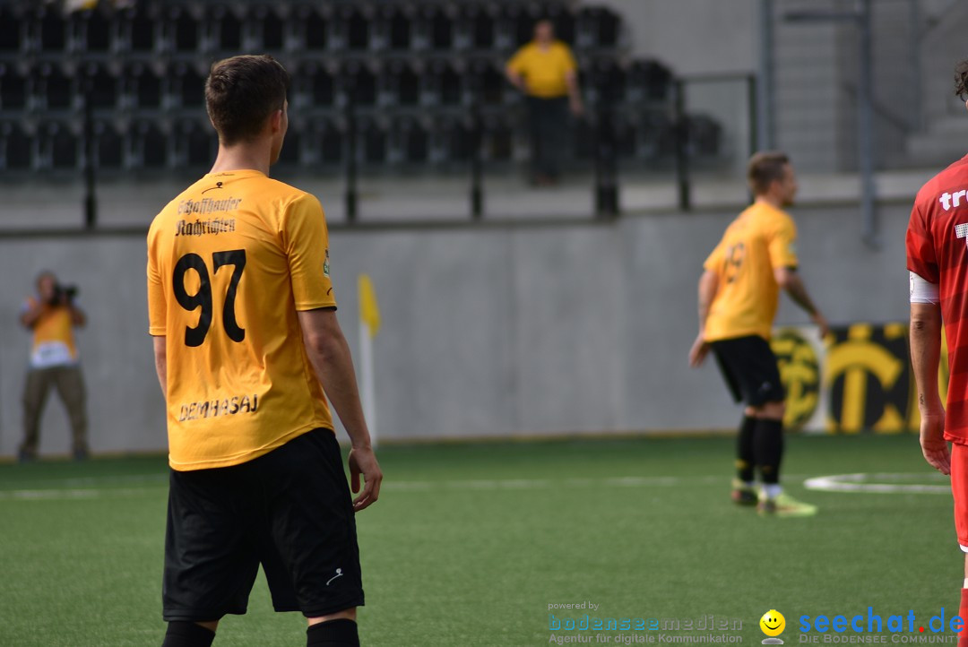 Fussball: FC Schaffhausen vs FC Winterthur - Schweiz, 21.05.2018