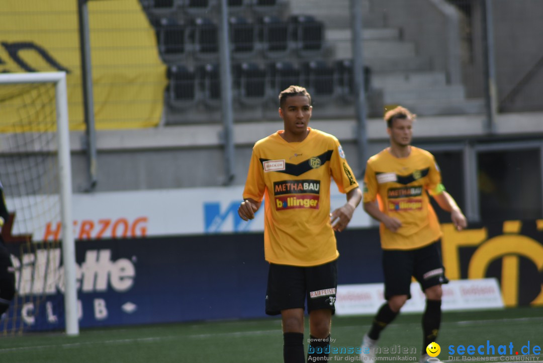 Fussball: FC Schaffhausen vs FC Winterthur - Schweiz, 21.05.2018