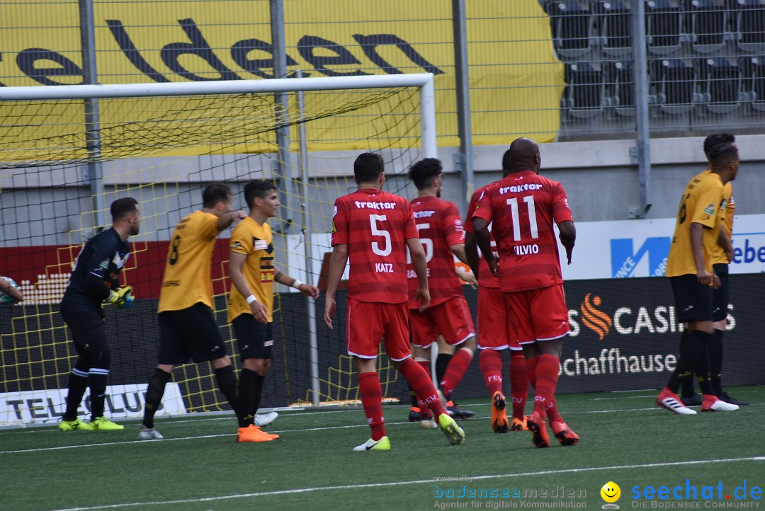 Fussball: FC Schaffhausen vs FC Winterthur - Schweiz, 21.05.2018