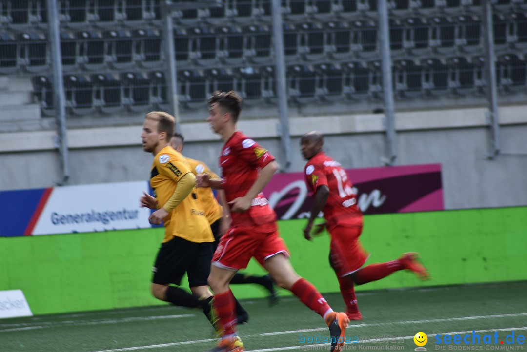 Fussball: FC Schaffhausen vs FC Winterthur - Schweiz, 21.05.2018