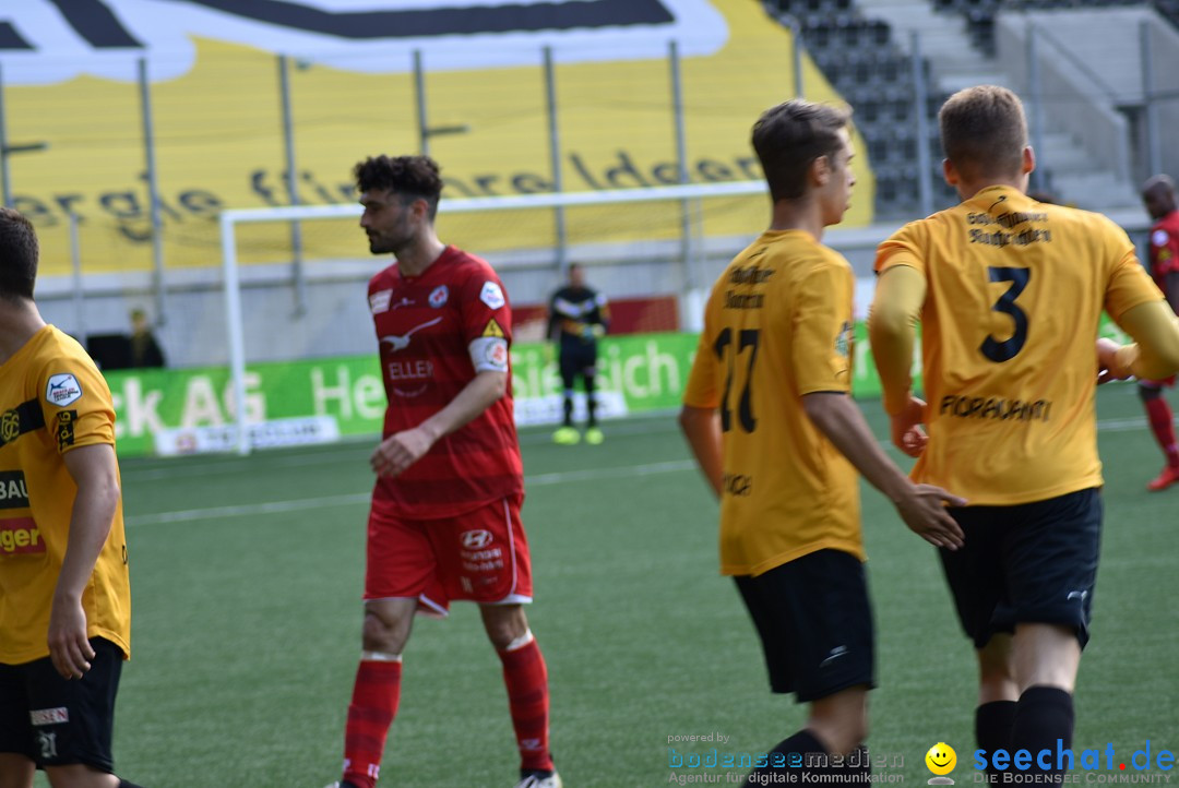 Fussball: FC Schaffhausen vs FC Winterthur - Schweiz, 21.05.2018