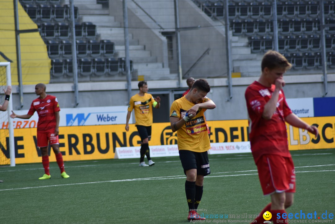 Fussball: FC Schaffhausen vs FC Winterthur - Schweiz, 21.05.2018