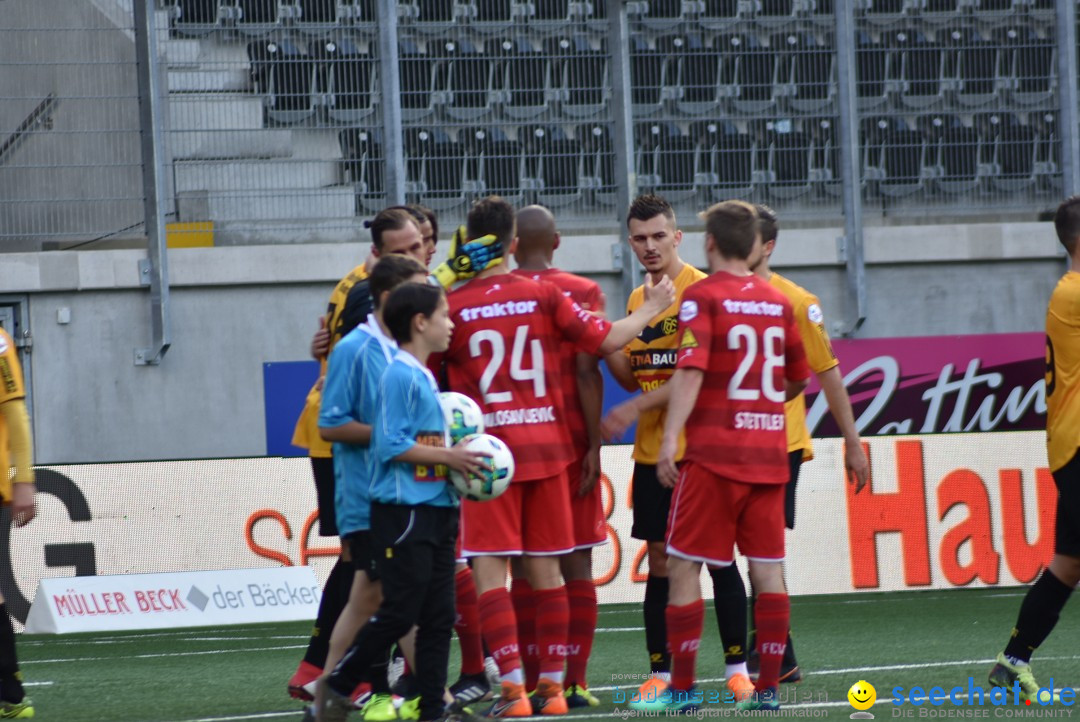 Fussball: FC Schaffhausen vs FC Winterthur - Schweiz, 21.05.2018