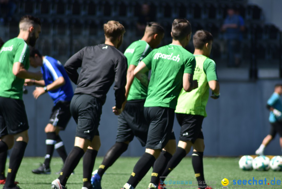 Fussball: FC Schaffhausen vs FC Winterthur - Schweiz, 21.05.2018