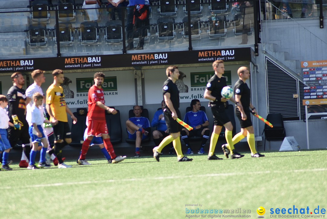 Fussball: FC Schaffhausen vs FC Winterthur - Schweiz, 21.05.2018