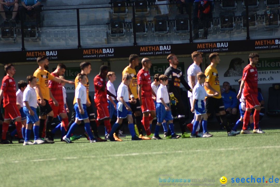 Fussball: FC Schaffhausen vs FC Winterthur - Schweiz, 21.05.2018