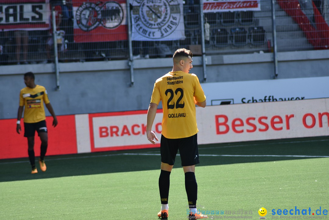 Fussball: FC Schaffhausen vs FC Winterthur - Schweiz, 21.05.2018