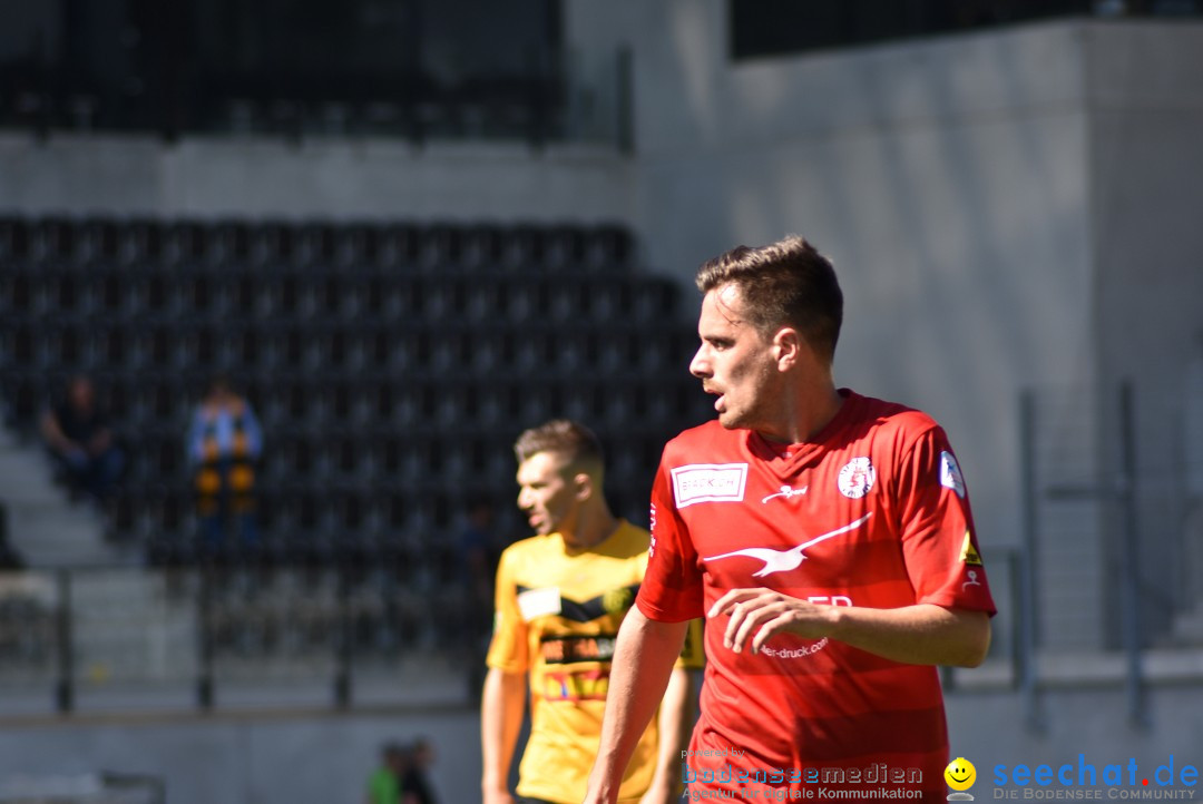 Fussball: FC Schaffhausen vs FC Winterthur - Schweiz, 21.05.2018