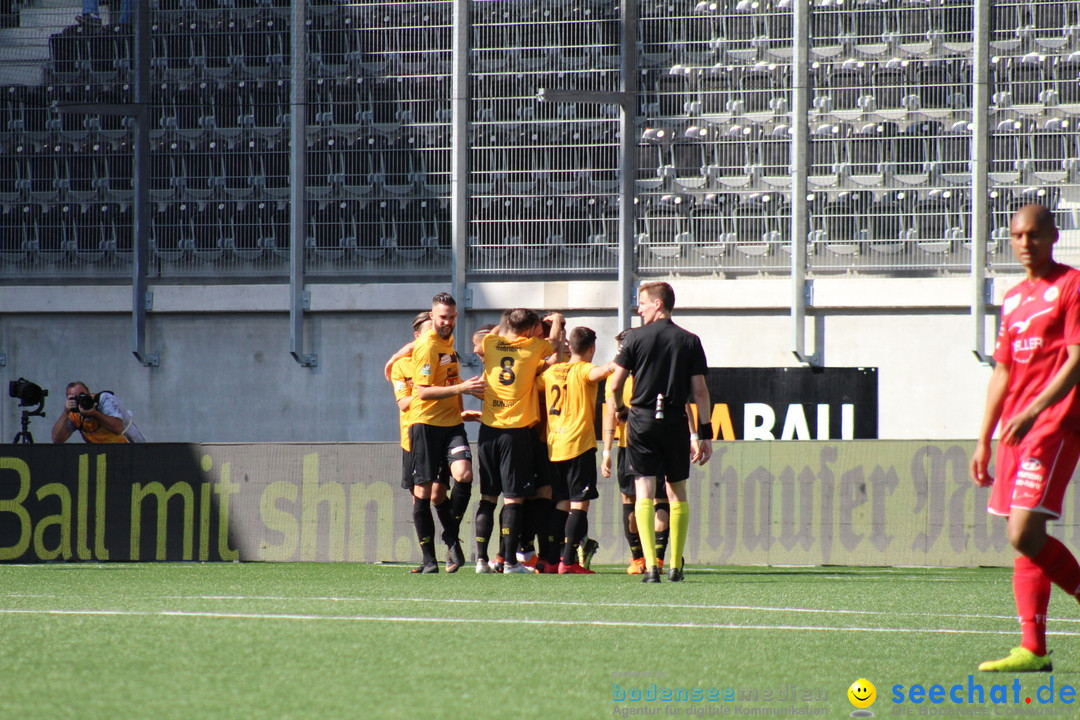 Fussball: FC Schaffhausen vs FC Winterthur - Schweiz, 21.05.2018