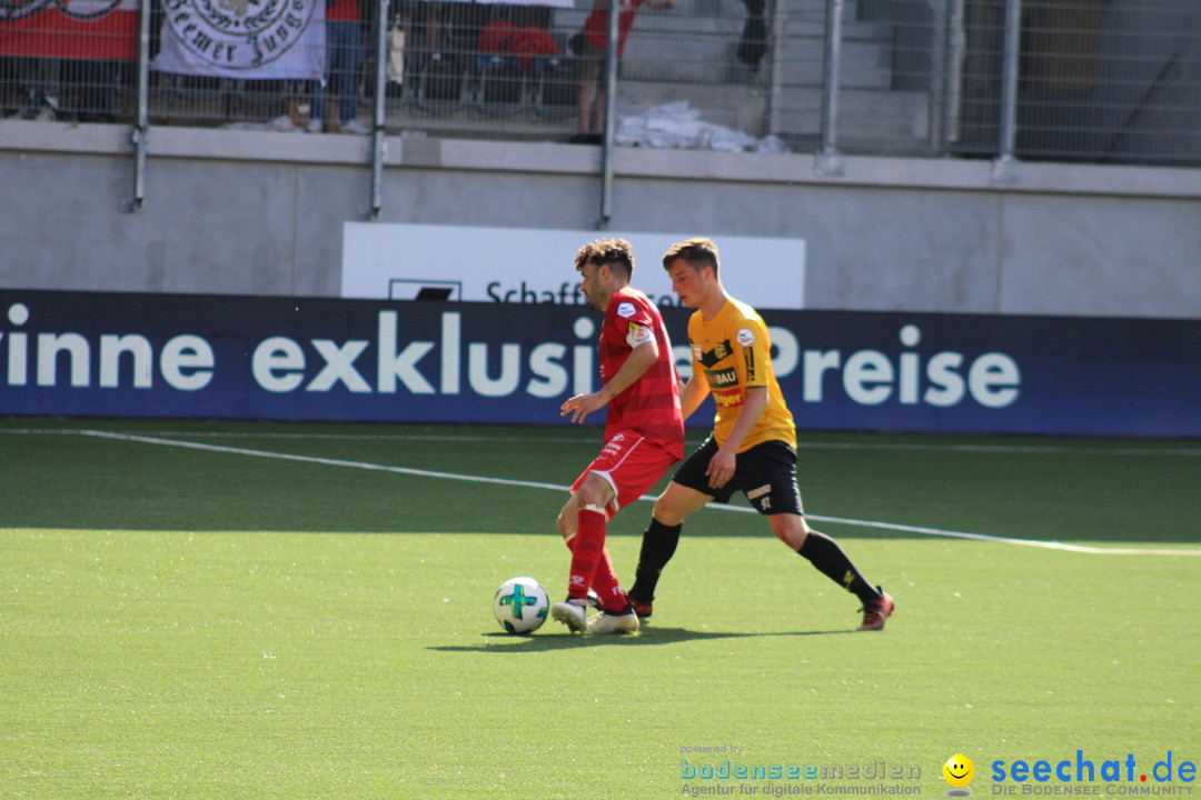 Fussball: FC Schaffhausen vs FC Winterthur - Schweiz, 21.05.2018