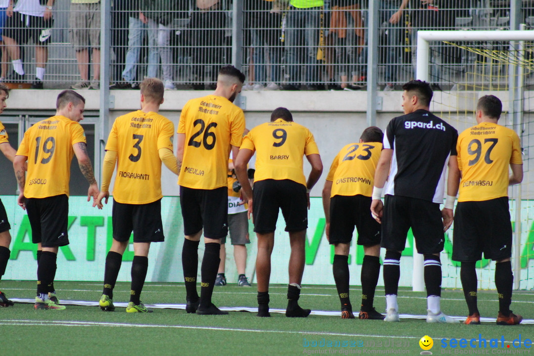 Fussball: FC Schaffhausen vs FC Winterthur - Schweiz, 21.05.2018