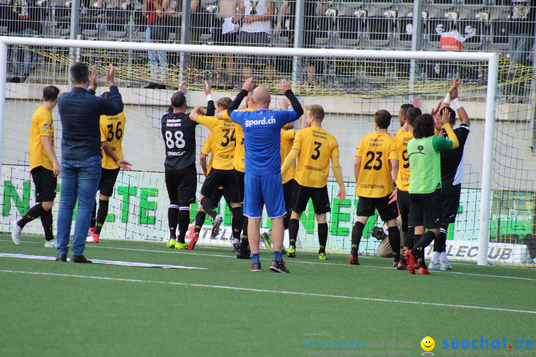 Fussball: FC Schaffhausen vs FC Winterthur - Schweiz, 21.05.2018