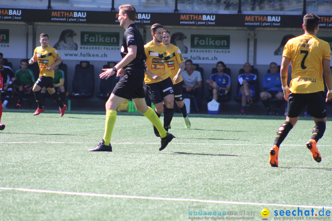 Fussball: FC Schaffhausen vs FC Winterthur - Schweiz, 21.05.2018