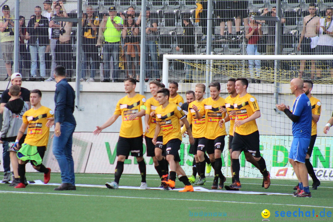 Fussball: FC Schaffhausen vs FC Winterthur - Schweiz, 21.05.2018