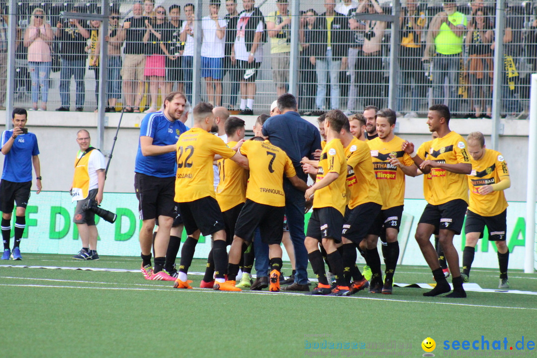 Fussball: FC Schaffhausen vs FC Winterthur - Schweiz, 21.05.2018