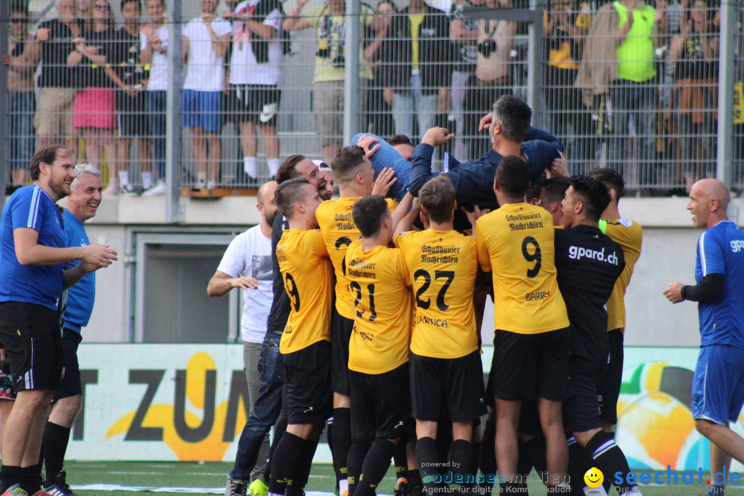 Fussball: FC Schaffhausen vs FC Winterthur - Schweiz, 21.05.2018