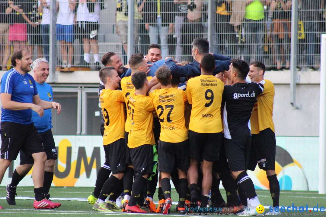 Fussball: FC Schaffhausen vs FC Winterthur - Schweiz, 21.05.2018