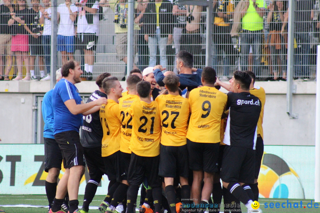 Fussball: FC Schaffhausen vs FC Winterthur - Schweiz, 21.05.2018